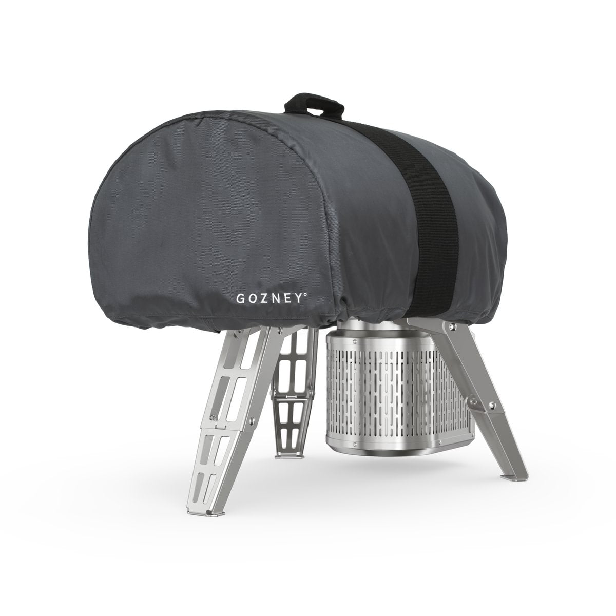 Gozney Roccbox Pizzaofen Set mit Abdeckhaube und Servierteller
