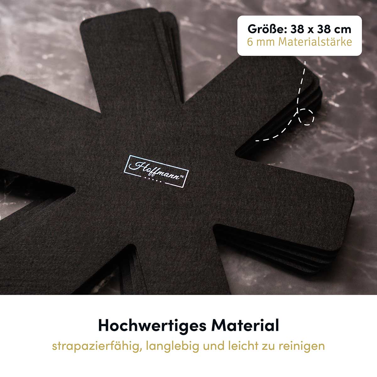 Extra starke Pfannenschoner (6 Stück) I zuverlässiger Schutz
