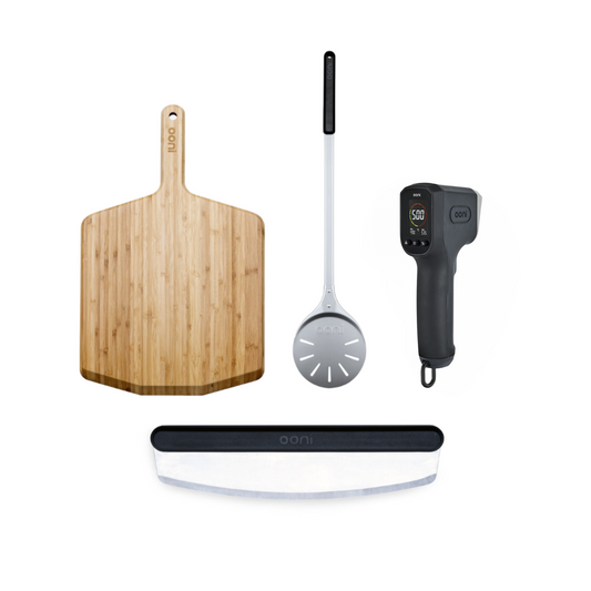 Ooni Premium Zubehör-Paket mit 12" Bambusbrett