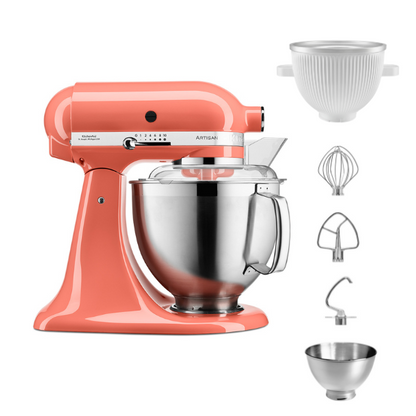 KitchenAid Artisan 5KSM185 Küchenmaschine 4,8 L Eiszubereiter Set