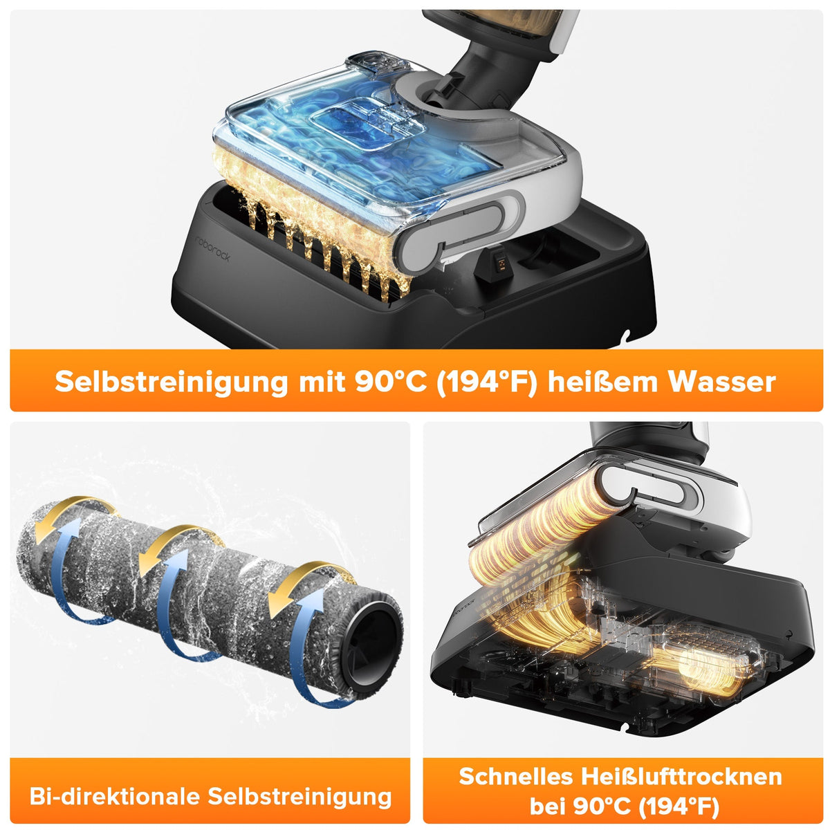 Roborock F25 & F25 LT Nass- und Trockenstaubsauger