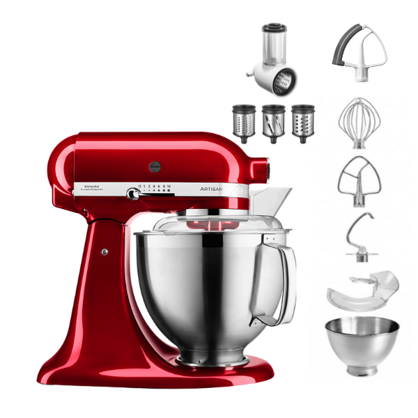 KitchenAid Artisan 5KSM185 Küchenmaschine 4,8 L Vorteilsset