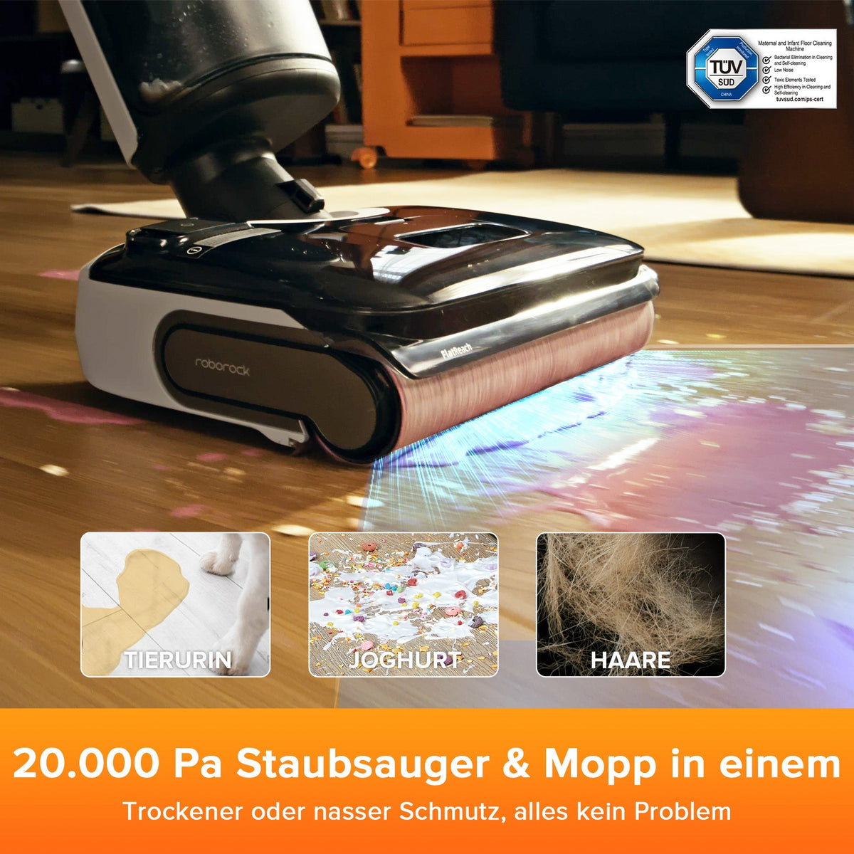 Roborock F25 & F25 LT Nass- und Trockenstaubsauger
