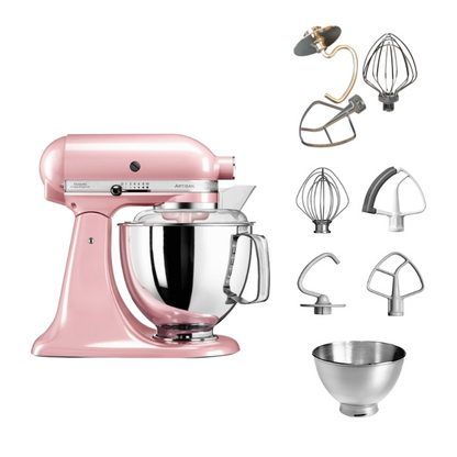 KitchenAid 4,8 L 5KSM175 Artisan Küchenmaschine Tschimmlover mit Tschimmhook Rührelementen