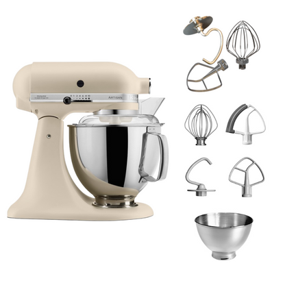 KitchenAid 4,8 L 5KSM175 Artisan Küchenmaschine Tschimmlover mit Tschimmhook Rührelementen