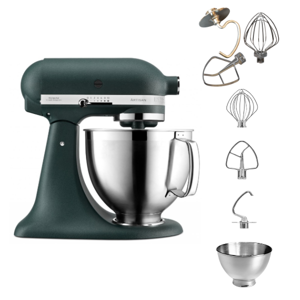 KitchenAid 4,8 L 5KSM185 Artisan Küchenmaschine Tschimmlover TschimmWhip,TschimmHook,TschimmBeat