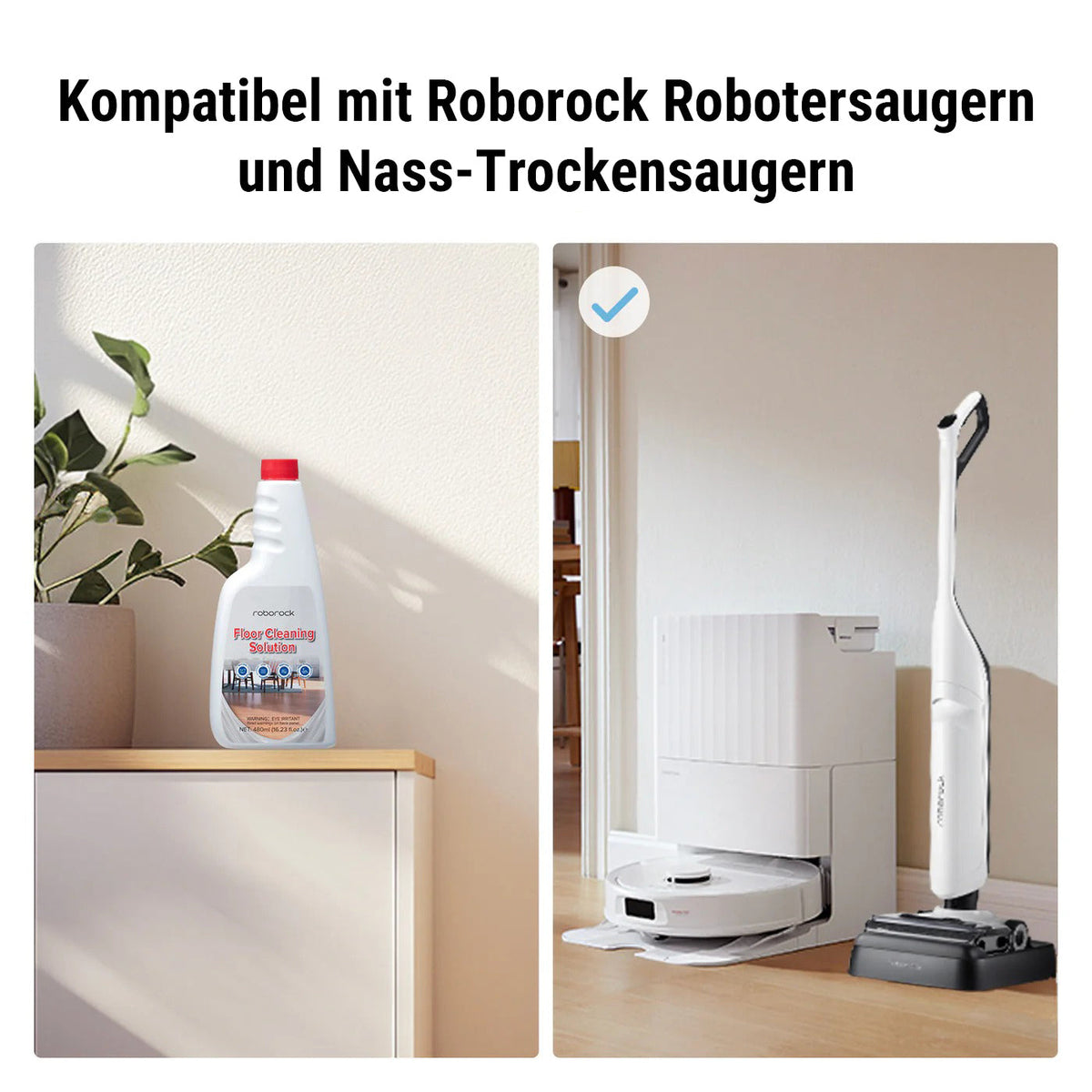Roborock Bodenreinigungslösung für Saugwischroboter