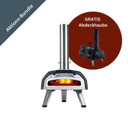 Ooni Karu 12G Pizzaofen Set mit Abdeckhaube