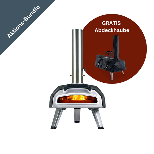 Ooni Karu 12G Pizzaofen Set mit Abdeckhaube