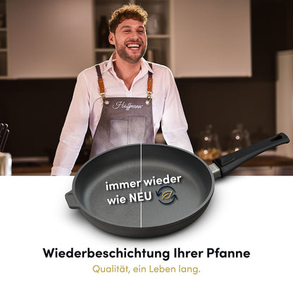 Aluguss Bräter Rund 32 cm Induktion 5,6 L