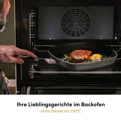 Aluguss Crêpespfanne Flach 28 cm