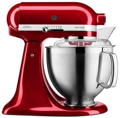 KitchenAid 4,8 L 5KSM185 Artisan Küchenmaschine Meatlover Metallfleischwolf 5KSMMGA Gr. 8